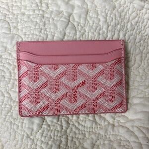 Goyard Pink Card Holder